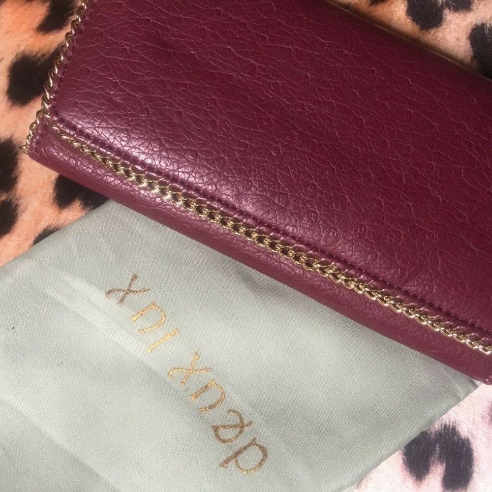 New Deux Lux Mercer Flap Chain Chanel Wallet